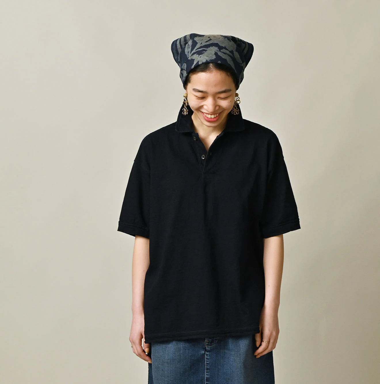 Indigo Tenjiku 908 Polo Shirt
