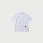 Supima Cotton Kanoko Loafer Polo Pearl White