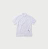 Supima Cotton Kanoko Loafer Polo Pearl White