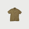 Supima Cotton Kanoko Loafer Polo Sandy Khaki