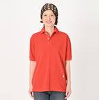 Supima Cotton Kanoko Loafer Polo Female Model
