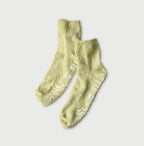 45 Plant Dyed Dozume Tenjiku Socks Lemon Glass