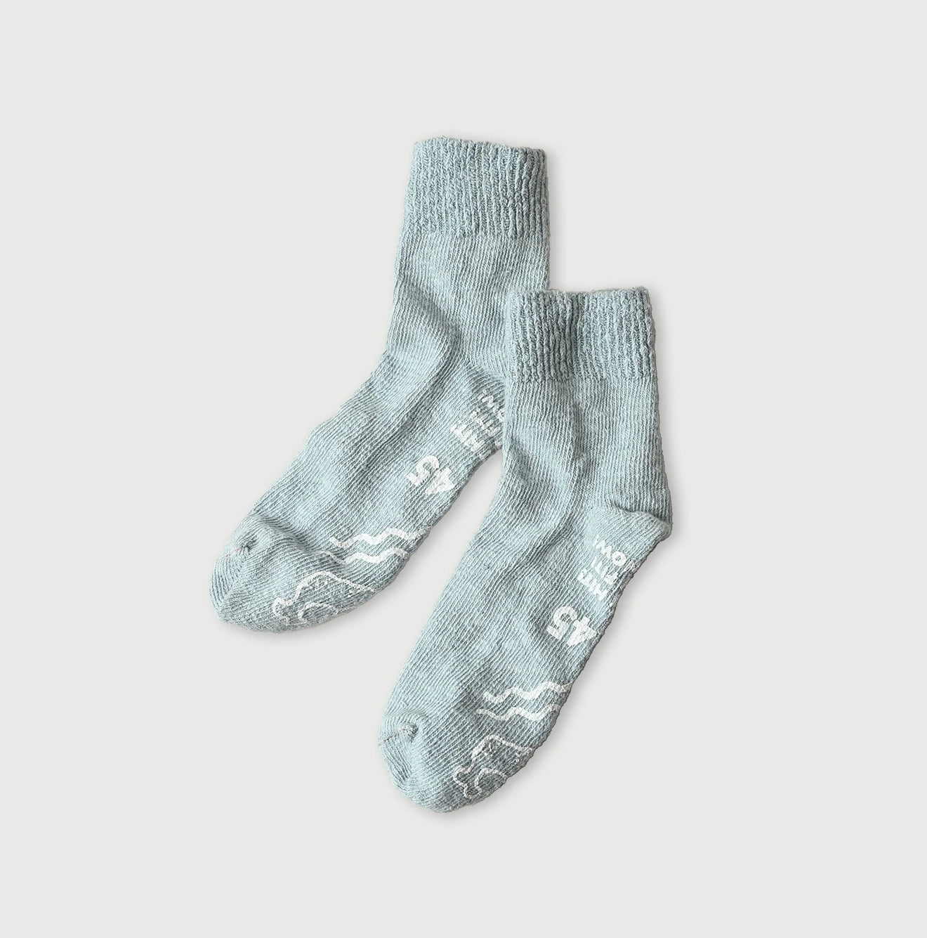 45 Plant Dyed Dozume Tenjiku Socks DayFlower