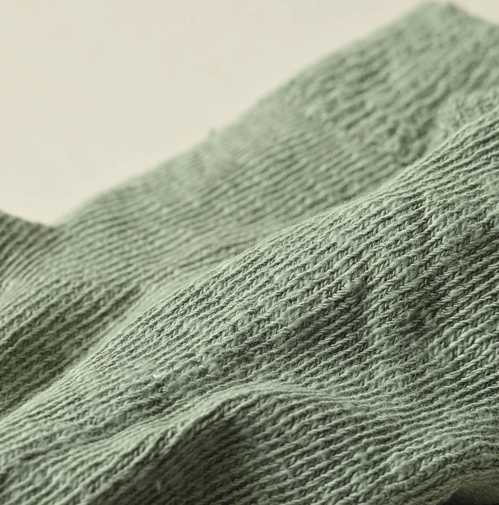 45 Plant Dyed Dozume Tenjiku Socks Detail