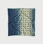 Indigo Supima Selvage Spring Mist Bandana Navy