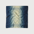 Indigo Supima Selvage Spring Mist Bandana Indigo Zyu