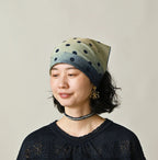 Indigo Supima Selvage Spring Mist Bandana
