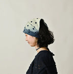Indigo Supima Selvage Spring Mist Bandana