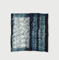 Indigo Gauze Flower Storm Bandana #74 Indigo Chino