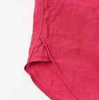Indian Linen Chambray 908 Petite Collar Ocean Shirt Detail