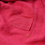 Indian Linen Chambray 908 Petite Collar Ocean Shirt Detail