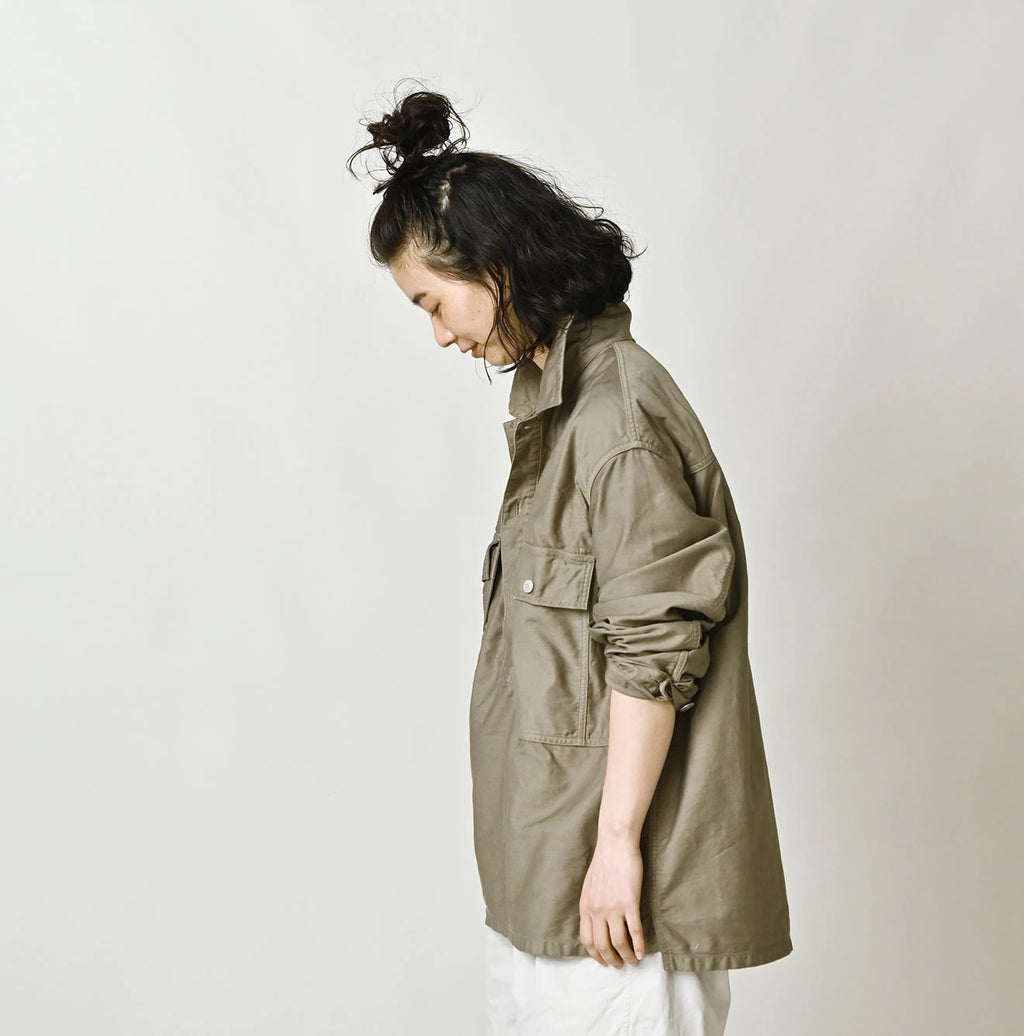Weft Satin 908 Bush Shirt