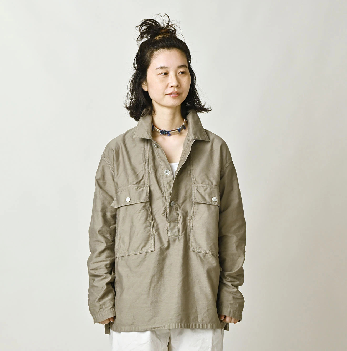 Weft Satin 908 Bush Shirt