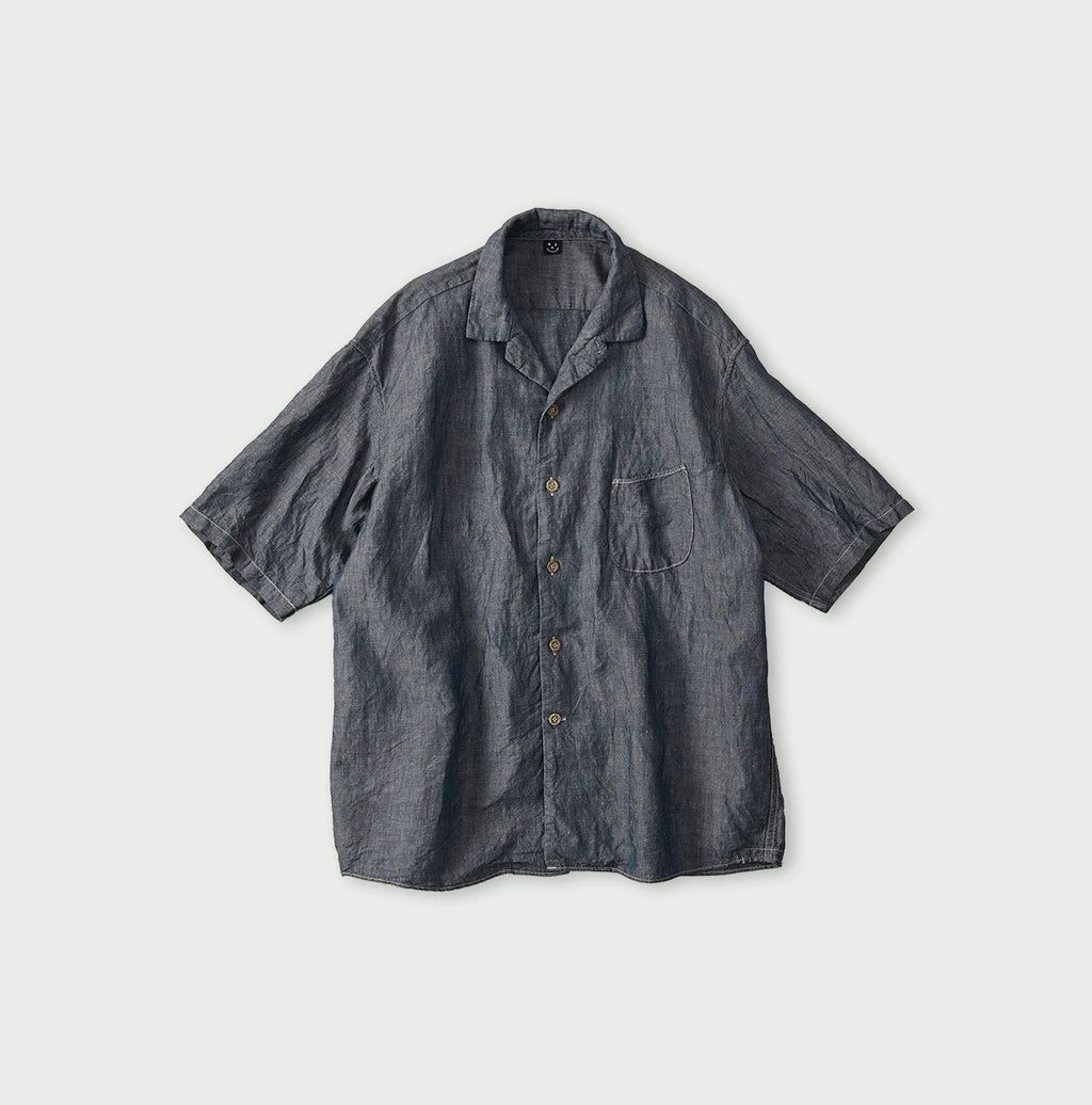 Cotton Linen Dungaree LeiLei Shirt MEN Nou