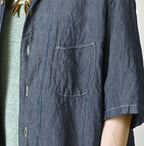Cotton Linen Dungaree LeiLei Shirt MEN Nou