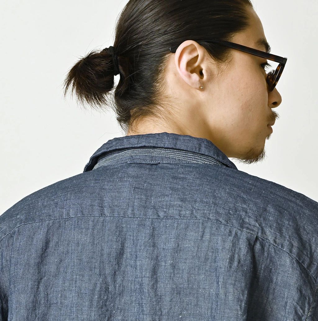 Cotton Linen Dungaree LeiLei Shirt MEN Nou