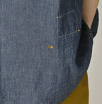 Cotton Linen Dungaree LeiLei Shirt MEN Nou