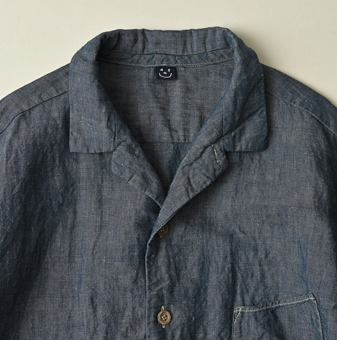 Cotton Linen Dungaree LeiLei Shirt MEN Nou