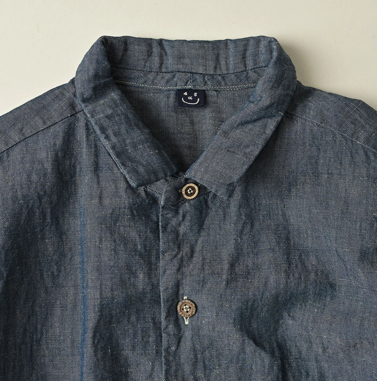 Cotton Linen Dungaree LeiLei Shirt MEN Nou