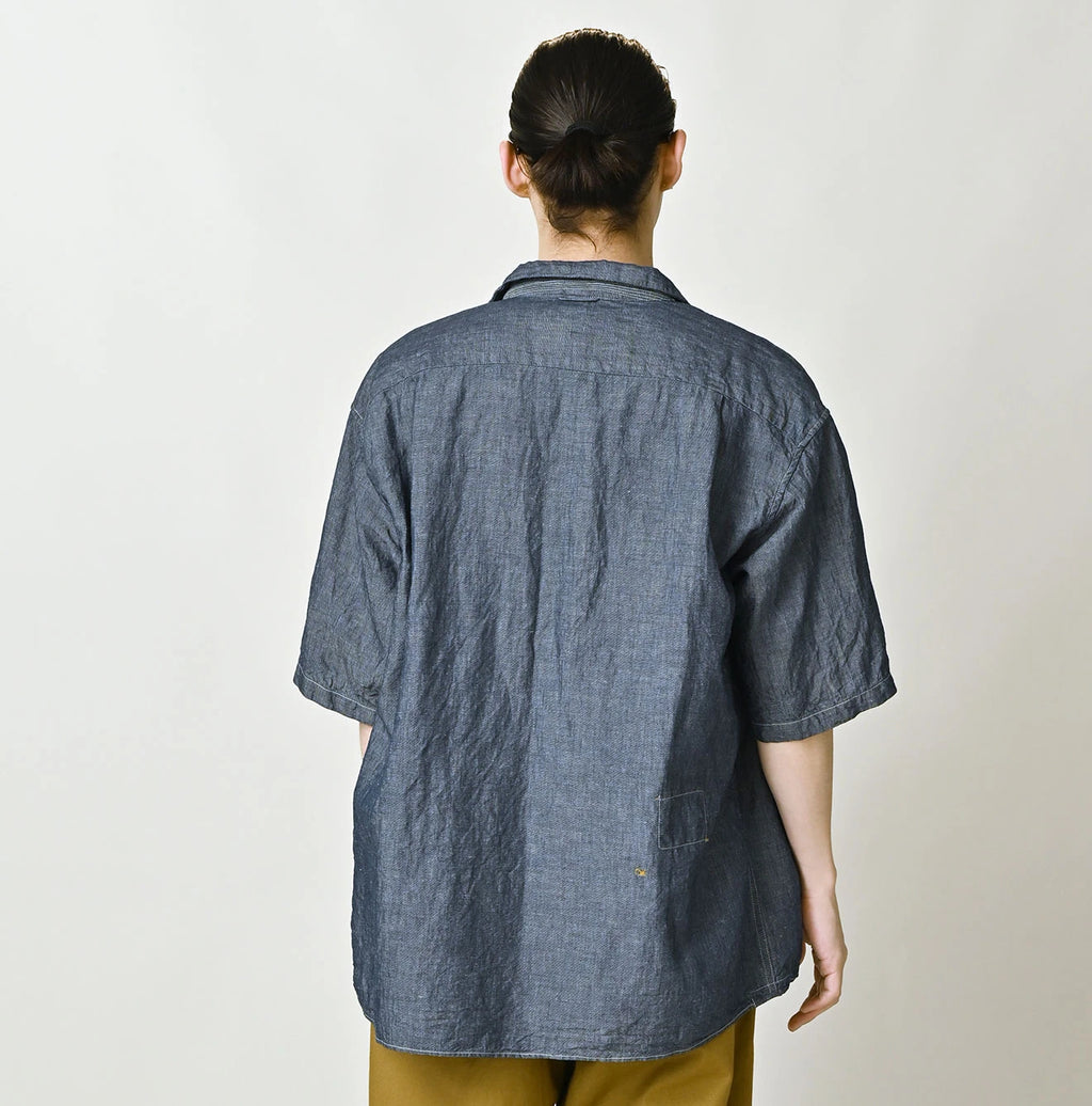 Cotton Linen Dungaree LeiLei Shirt MEN Nou