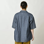 Cotton Linen Dungaree LeiLei Shirt MEN Nou