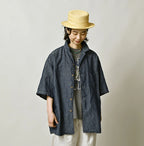 Cotton Linen Dungaree LeiLei Shirt MEN Nou