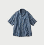 Cotton Linen Dungaree LeiLei Shirt MEN Distressed