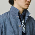 Cotton Linen Dungaree LeiLei Shirt MEN Distressed