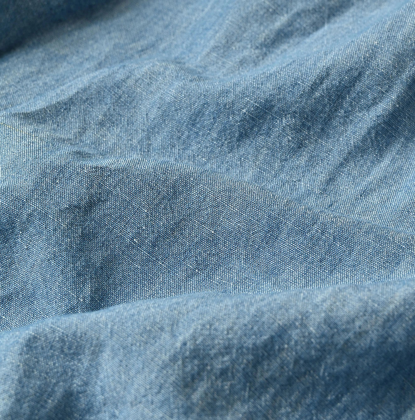 Cotton Linen Dungaree LeiLei Shirt MEN Distressed