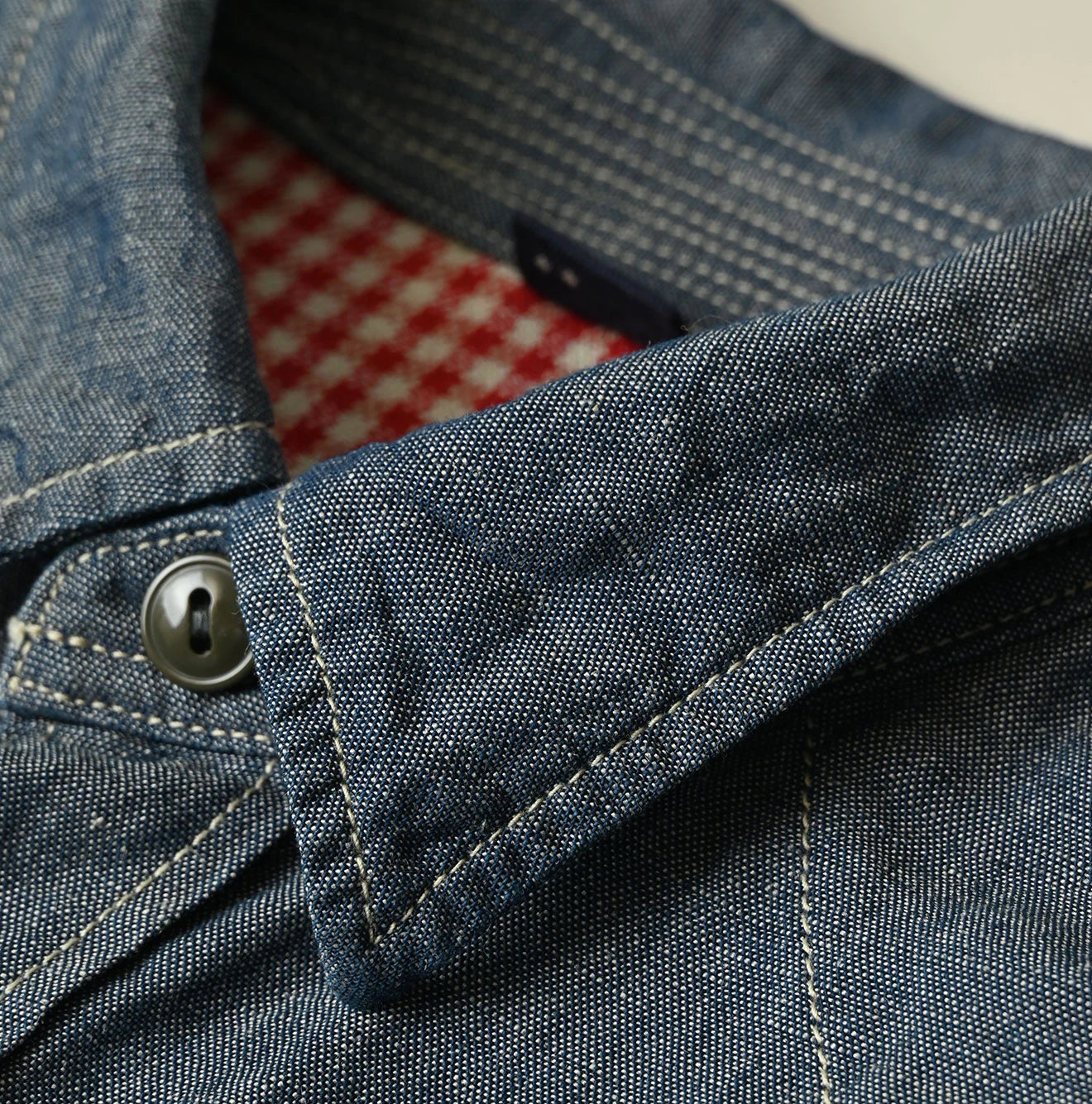 Cotton Linen Dungaree 908 Ocean Eastern Shirt Nou