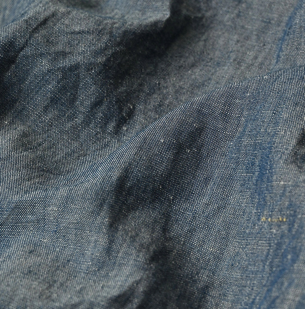 Cotton Linen Dungaree 908 Ocean Eastern Shirt Nou