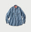 Cotton Linen Dungaree 908 Ocean Eastern Shirt Distressed