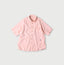 Indian Khadi OX Ocean Half Sleeve Shirt MEN Pink Chambray