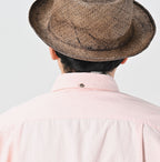 Indian Khadi OX Ocean Half Sleeve Shirt MEN Detail