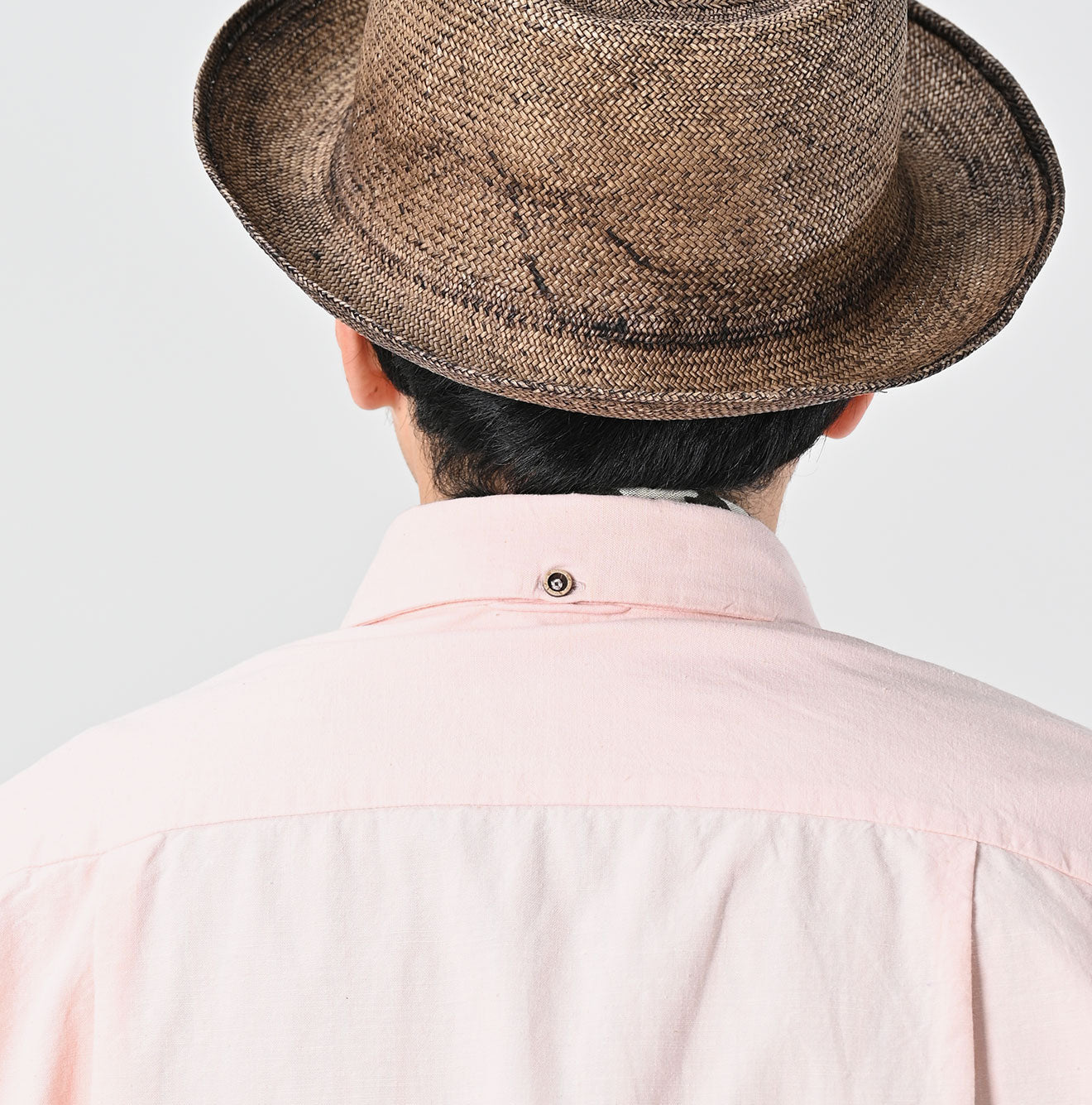 Indian Khadi OX Ocean Half Sleeve Shirt MEN Detail