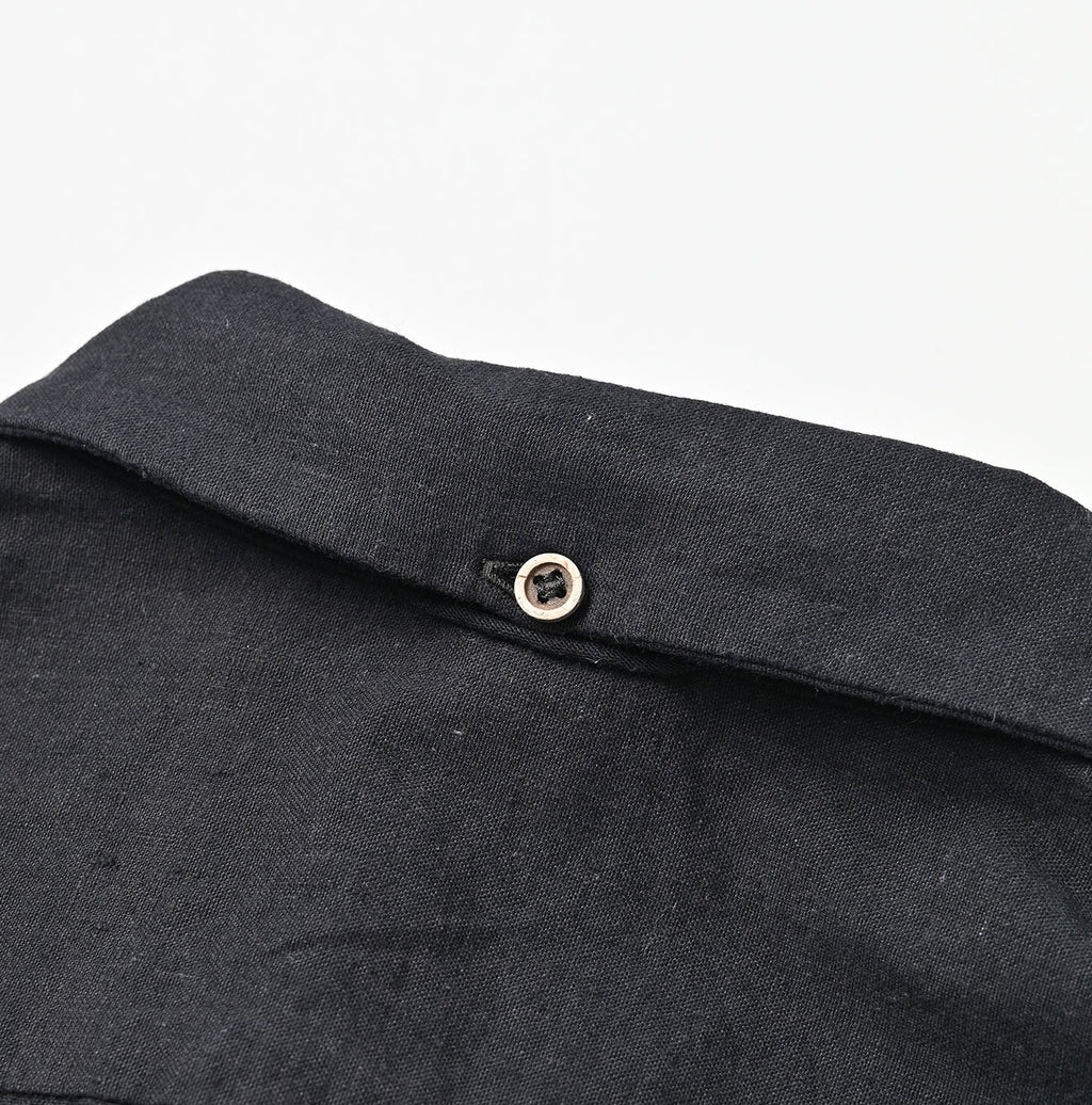Indian Khadi OX Ocean Half Sleeve Shirt MEN Detail