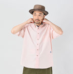 Indian Khadi OX Ocean Half Sleeve Shirt MEN Male Model