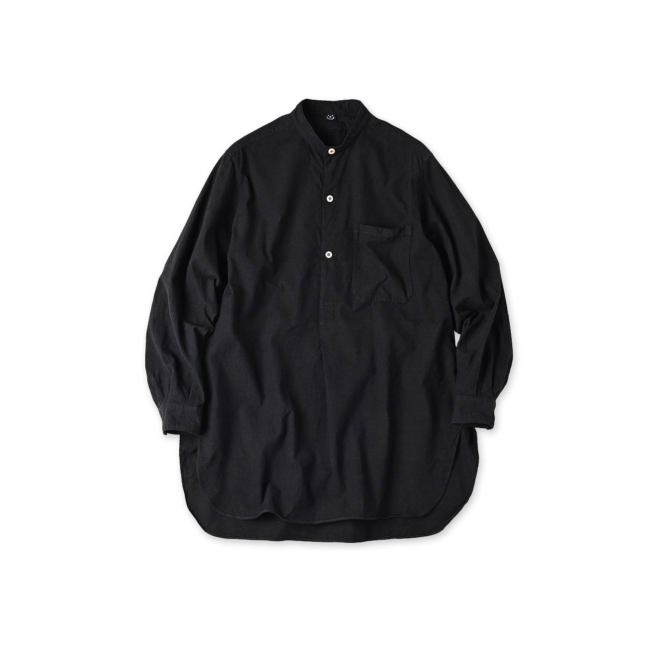 Khadi OX 908 Stand Collar Grandpa Pull Shirt