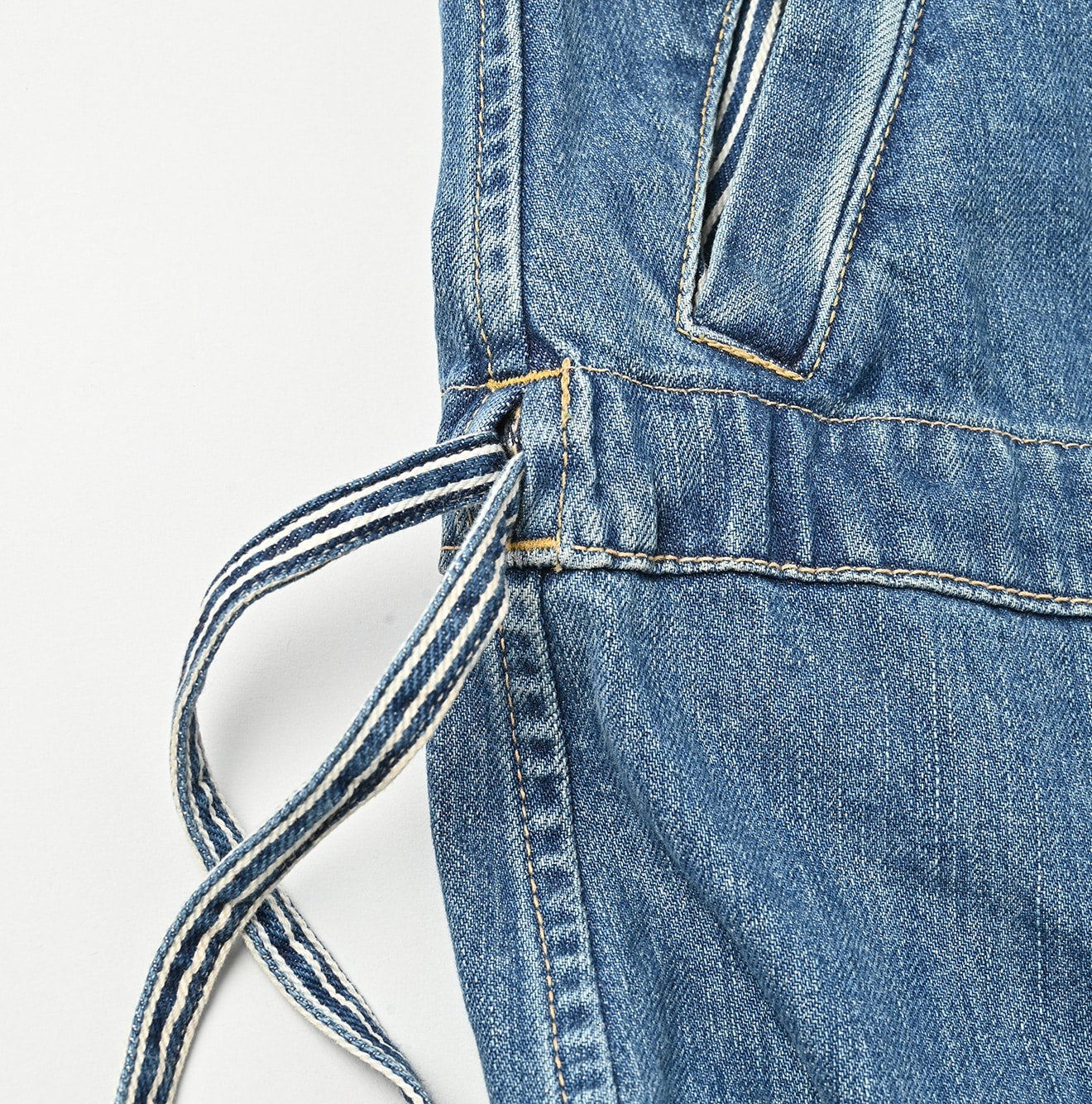 Rye Mugi Denim Dress Detail