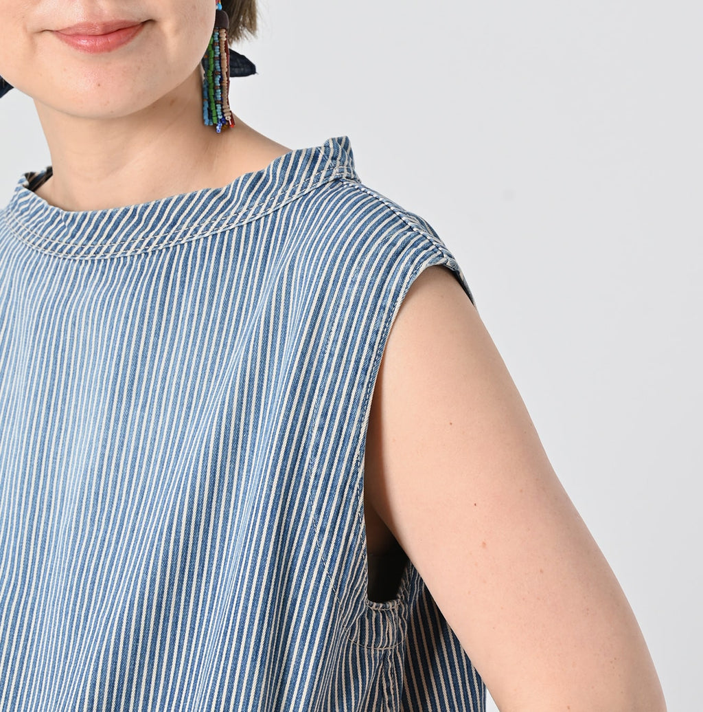 Hickory Rye Mugi Denim Dress Zyu Detail
