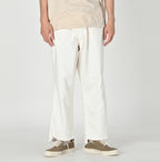Rye Mugi Denim Cross Over Pants White Distressed Male Model