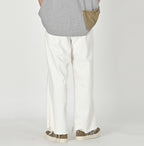 Rye Mugi Denim Cross Over Pants White Distressed Male Model