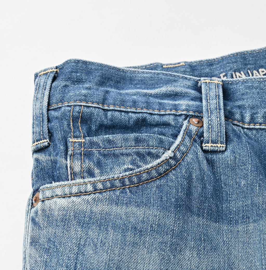 Raimugi Denim Crosby Jyu Detail
