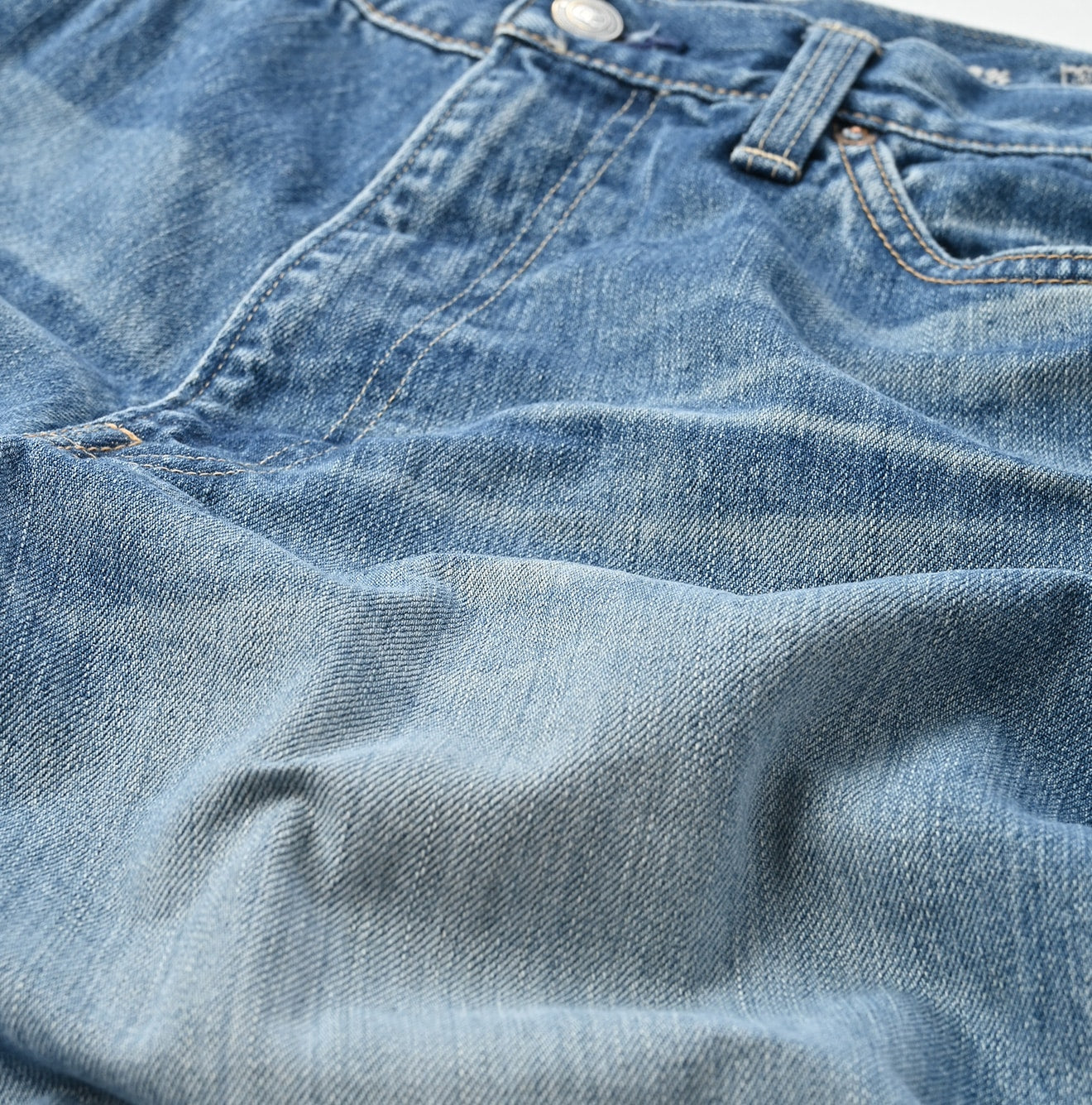 Raimugi Denim Crosby Jyu Detail