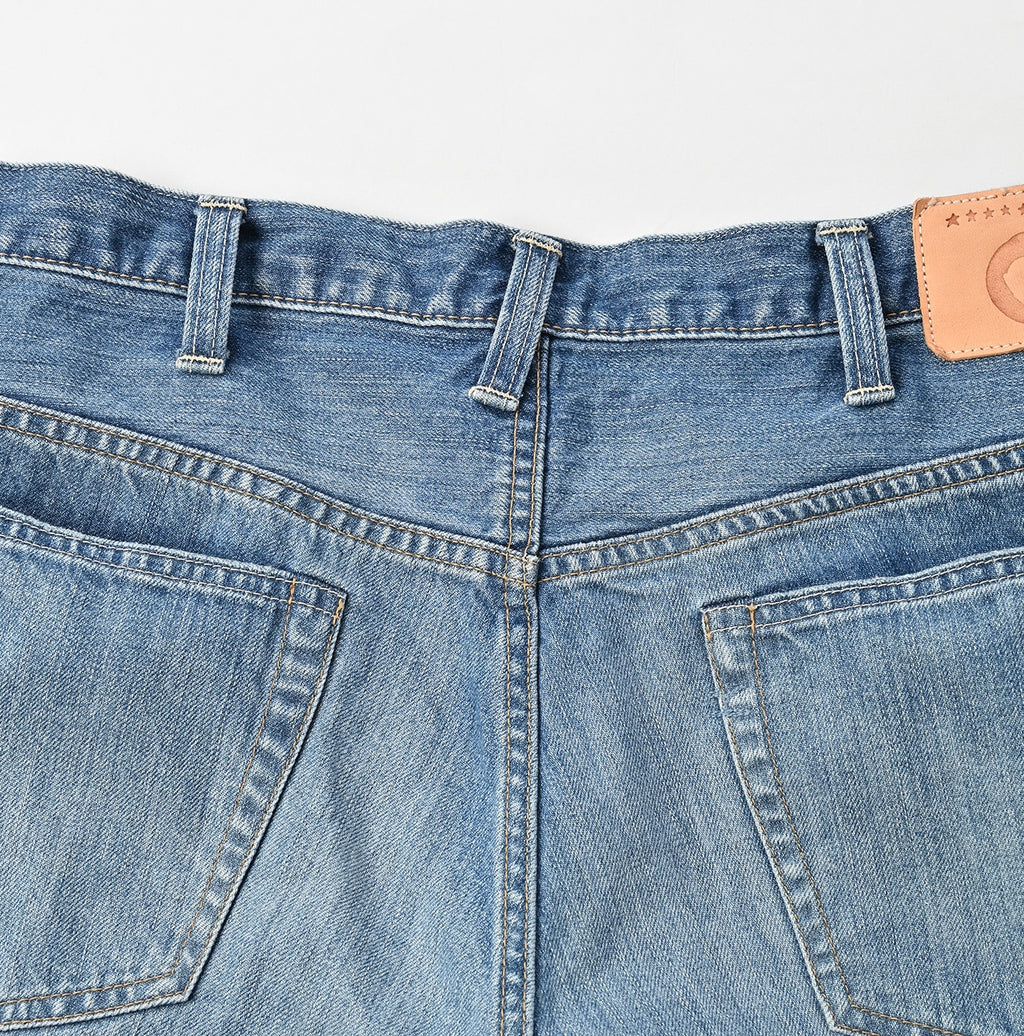Raimugi Denim Crosby Jyu Detail