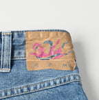 Rye Mugi Denim Charlotte 5 Tan Detail