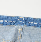 Rye Mugi Denim Charlotte 5 Tan Detail