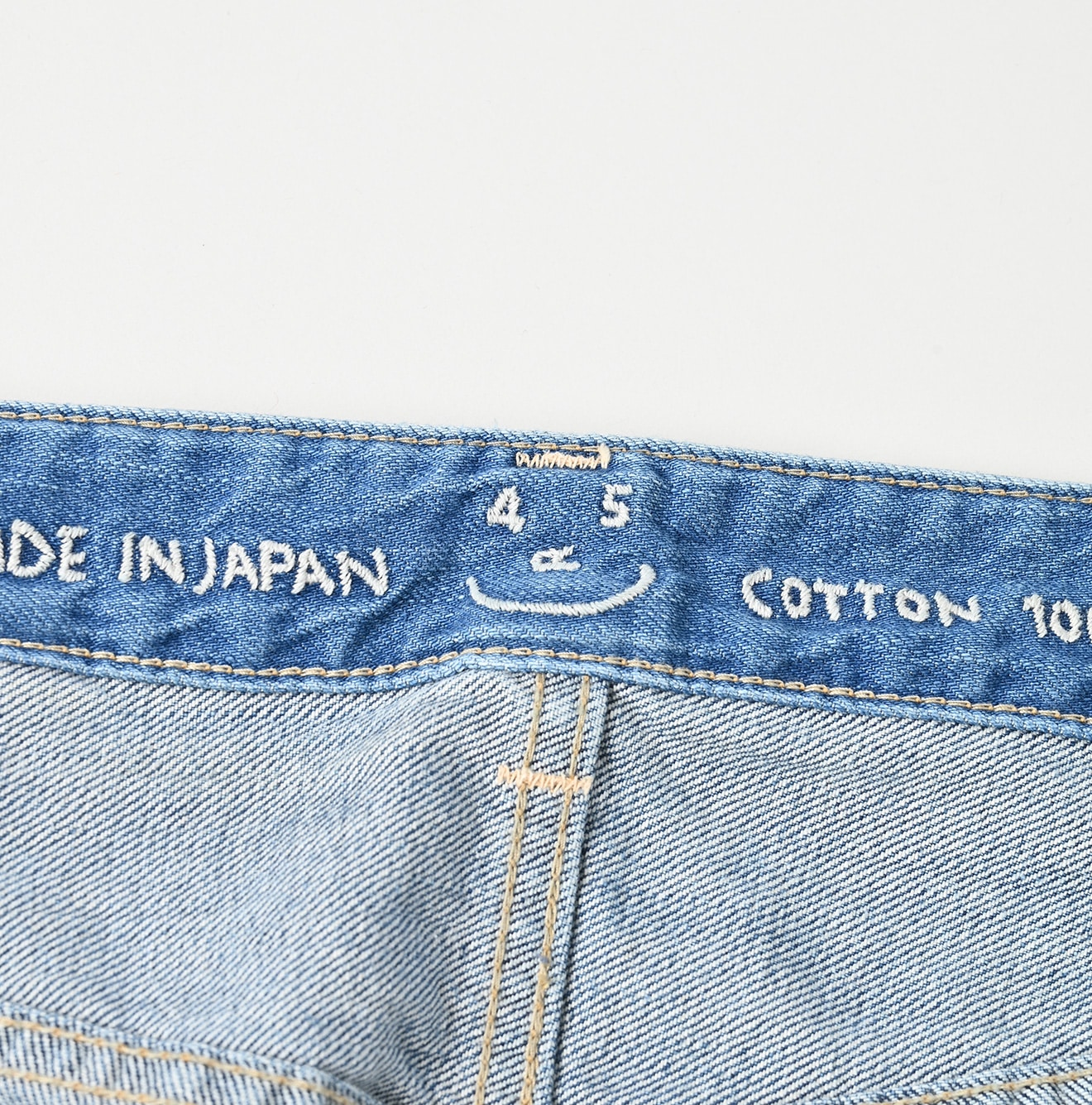 Rye Mugi Denim Charlotte 5 Tan Detail