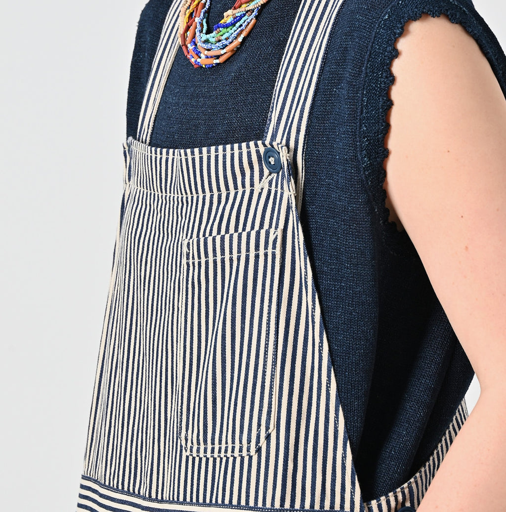 Mon-petit Denim 908 Over All Nou Detail