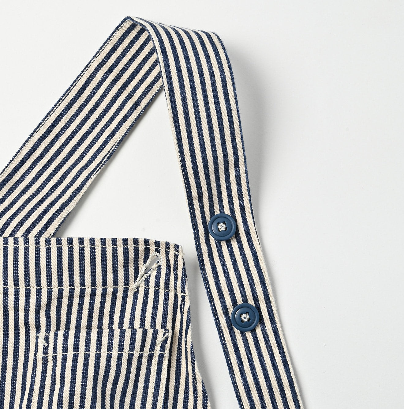 Mon-petit Denim 908 Over All Nou Detail